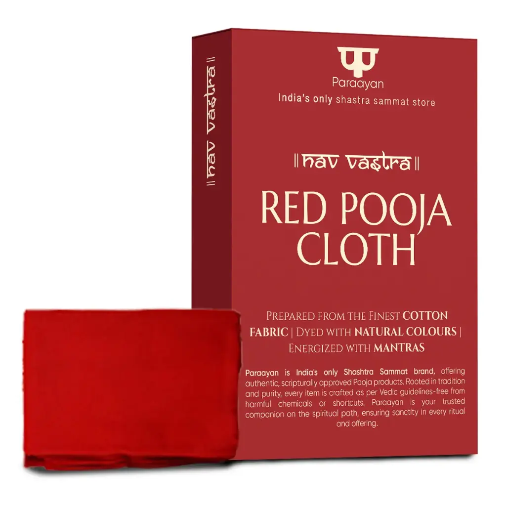 Red Pooja Cloth
