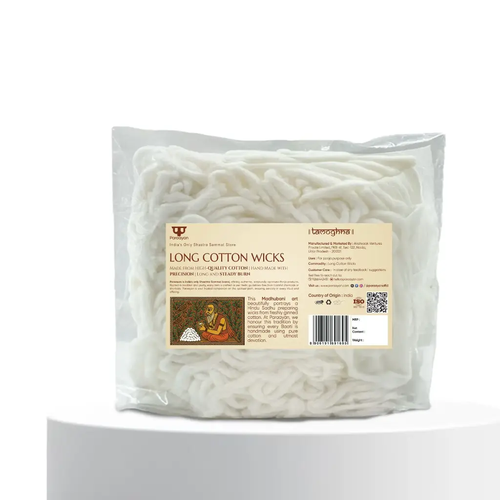 Pure Long Cotton Diya Wicks