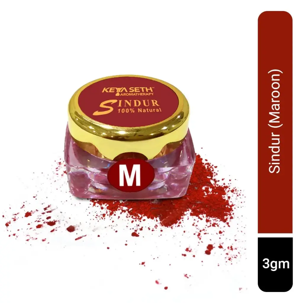 KEYA SETH AROMATHERAPY Sindoor (Maroon)