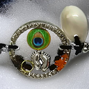 Panchmasi Resin Rakhi -Feather & Feet